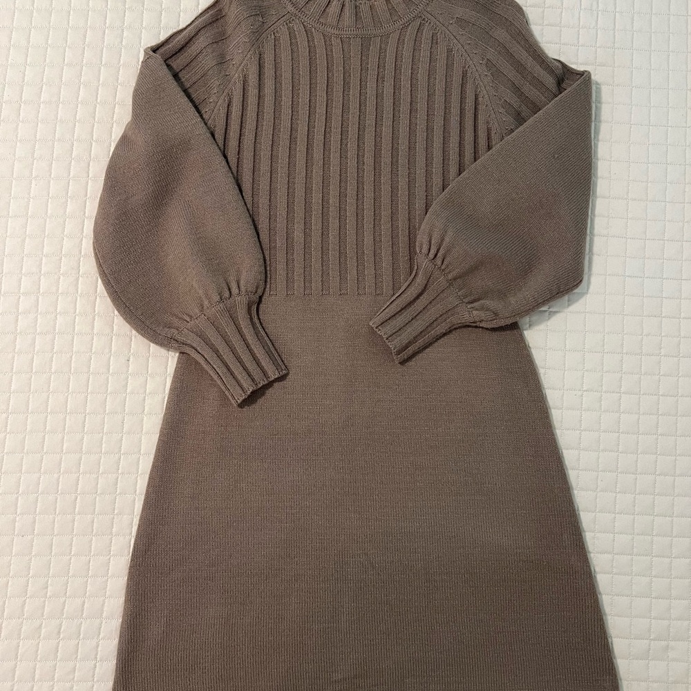 Calvin Klein Taupe Knit Sweater